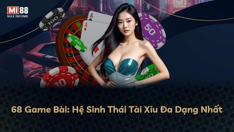 68 Game Bài: Hệ Sinh Thái Tài Xỉu Đa Dạng Nhất