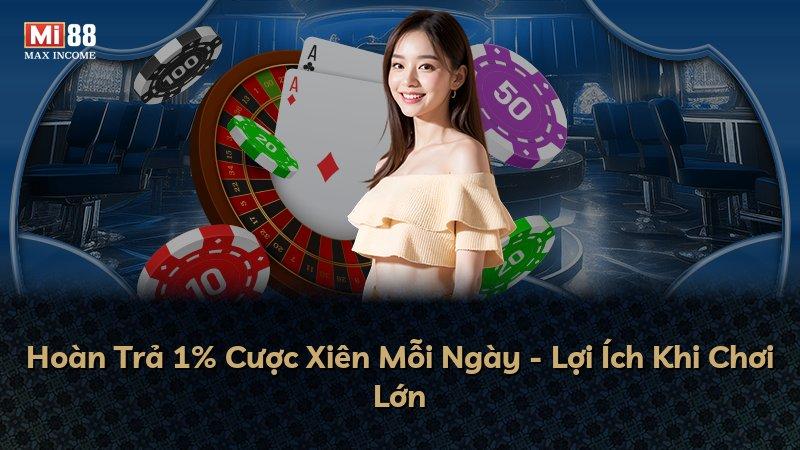 Hoàn Trả 1% Cược Xiên Mỗi Ngày - Lợi Ích Khi Chơi Lớn