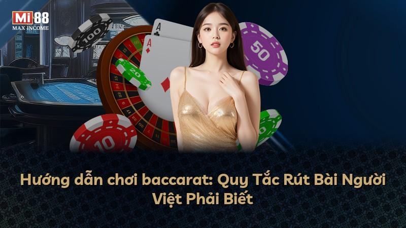Hướng dẫn chơi baccarat: Quy Tắc Rút Bài Người Việt Phải Biết