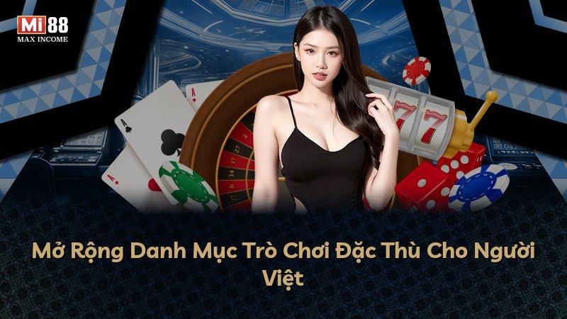 Mở Rộng Danh Mục Trò Chơi Đặc Thù Cho Người Việt